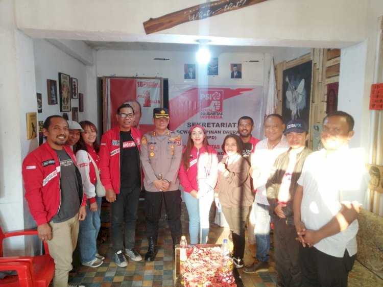 SILAHTURAHMI KAPOLRES MANGGARAI DAN PARTAI POLITIK MENUJU PEMILU 2024: MEMBANGUN SINERGI UNTUK KEAMANAN DAN SUKSESKAN PEMILU 2024