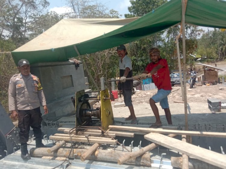 Sosialisasi Tindak Pidana Perdagangan Orang (TPPO), Antisipasi Penyebaran Hewan Penular Rabies (HPR), Pencegahan Kebakaran Hutan dan Lahan, serta Curanmor di Jembatan Wae Maras