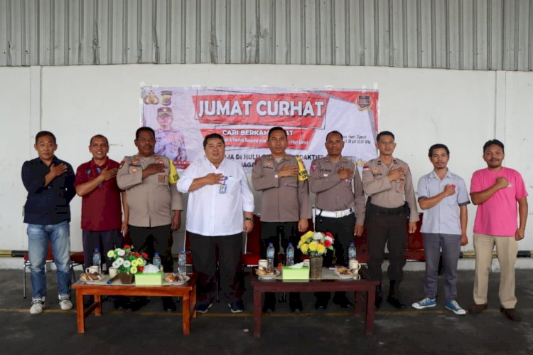 Jumat Curhat Polres Manggarai: Sharing dan Diskusi Bersama Masyarakat di PT. Inti Harum Sentosa