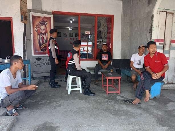 Anggota Samapta Polres Manggarai Lakukan Patroli Dialogis untuk Meningkatkan Kamtibmas di Ruteng