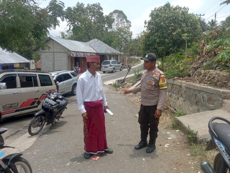 Sosialisasi TPPO, Pencegahan Penyebaran Hewan Penyebar Rabies (HPR), Pencegahan Kebakaran Hutan dan Lahan, dan Antisipasi Curanmor di Rentung, Desa Goloropong