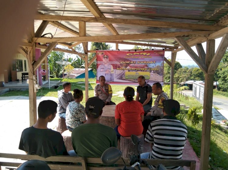 Jumat Curhat di Polsek Cibal: Kapolsek Pimpin Dialog Langsung dengan Warga Copu