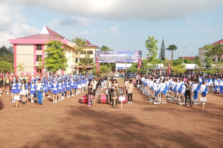 Lomba Drumband Piala Kapolda NTT: Memupuk Semangat Kebangsaan dan Kerjasama.-