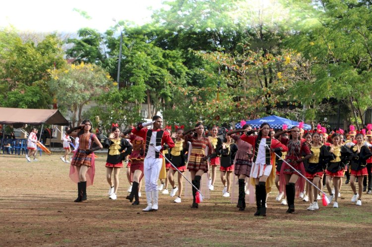 Lomba Drumband Piala Kapolda NTT: Memupuk Semangat Kebangsaan dan Kerjasama.-