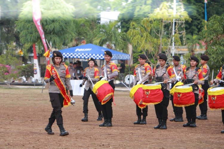 Lomba Drumband Piala Kapolda NTT: Memupuk Semangat Kebangsaan dan Kerjasama.-