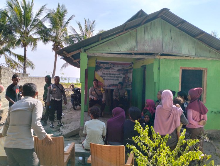 Jumat Curhat Polsek Reo: Masyarakat Dusun Bone Wangka Sampaikan Aspirasi dan Kapolsek Respon Positif