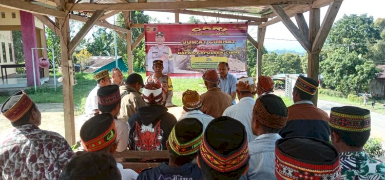 Suksesnya Jumat Curhat di Polsek Cibal Mempererat Hubungan antara Polisi dan Warga