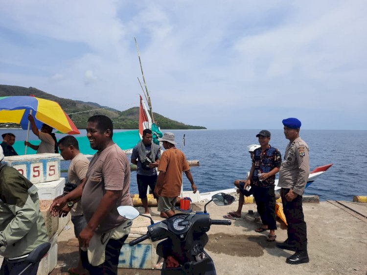 Sat. Polair Polres Manggarai Giat Sambang untuk Jaga Stabilitas Kamtibmas