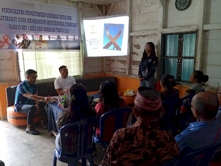 Satuan Reserse Narkoba Polres Manggarai Sosialisasi Penyalahgunaan Narkotika Sesuai Undang-Undang Nomor 35 Tahun 2009