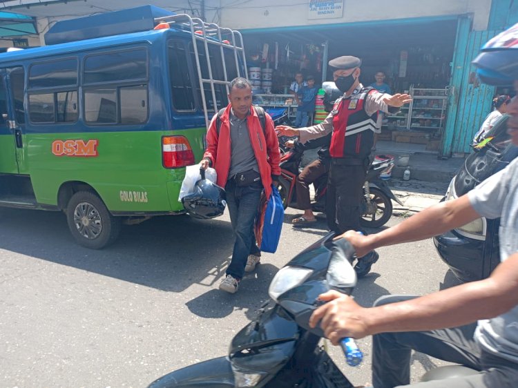 Satuan Samapta Polres Manggarai Tingkatkan Patroli, Jaga Situasi Kamtibmas menjelang Natal dan Tahun Baru