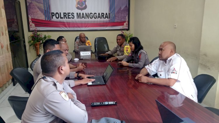 Anev Quick Wins dan Pengisian E-PZI: Polres Manggarai Tingkatkan Kinerja Anggotanya