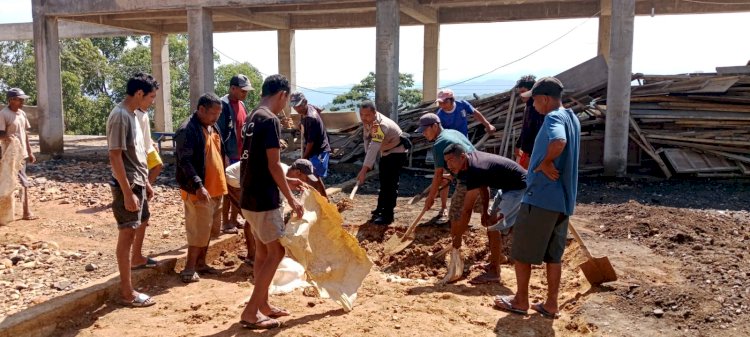 Bhabinkamtibmas Kecamatan Wae Ri, i, Kabupaten Manggarai, Bripka Selestinus Soro, Aktif Lakukan Giat Patroli dan Sosialisasi Kamtibmas