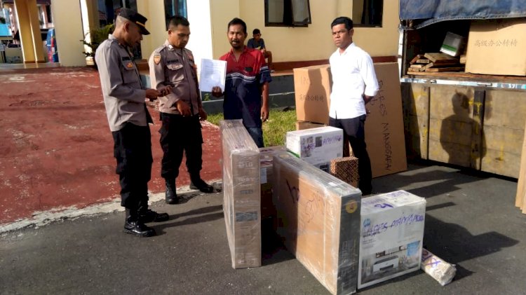 Tingkatkan Pelayanan Masyarakat, Polres Manggarai Terima Perangkat Layanan 110 Terbaru