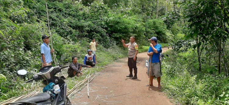 Bripka Yoni Tandungan, Bhabinkamtibmas Ruteng, Manggarai: Patroli Dialogis dan Himbauan Kamtibmas