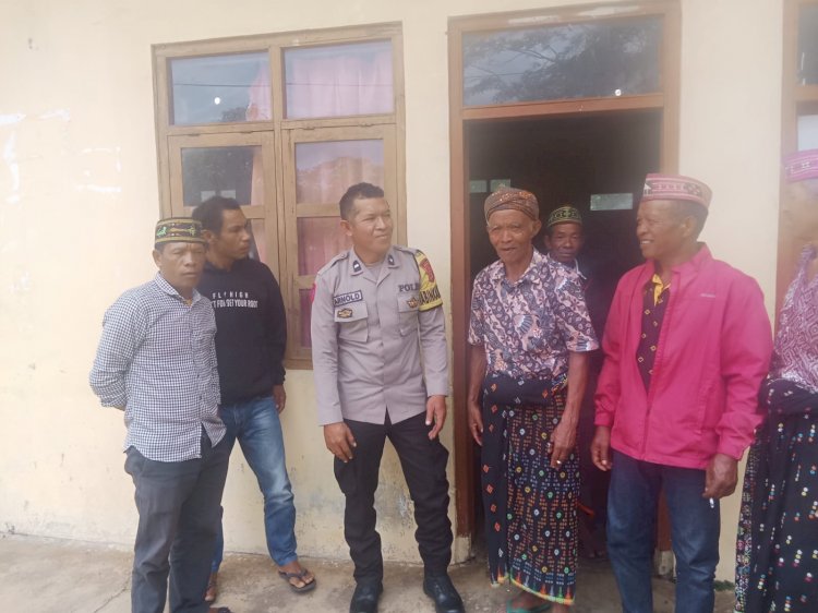 Bhabinkamtibmas Kecamatan Ruteng, AIPDA ARKADIUS M. ARNO, Giat Patroli dan Sambang Warga Binaan