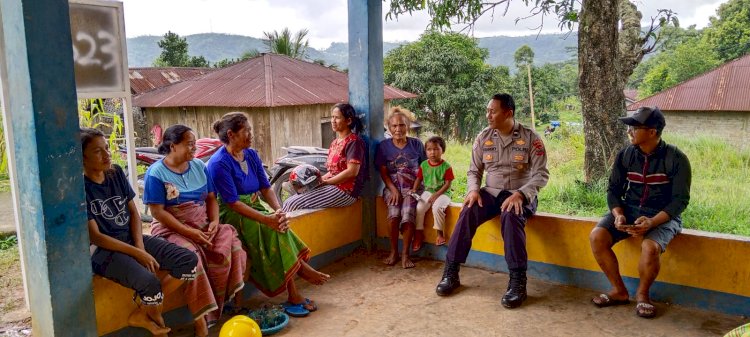 Polres Manggarai Lakukan Patroli Dialogis untuk Menciptakan Kedekatan dengan Masyarakat