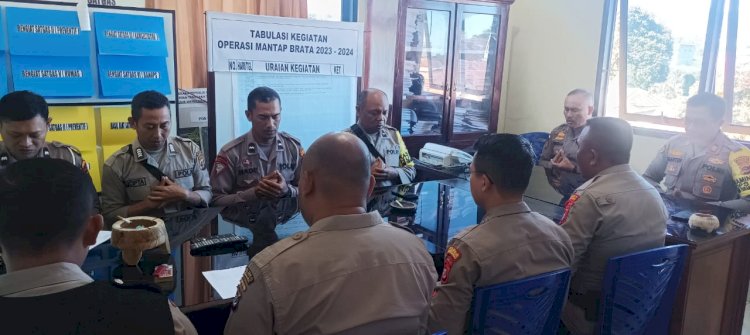 BINROHTAL : Polres Manggarai Tingkatkan Keimanan dan Ketakwaan Anggota