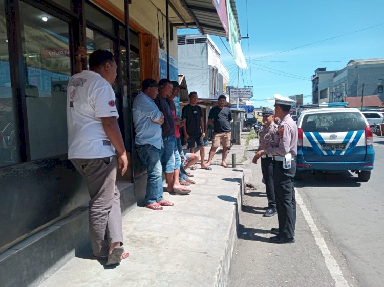 Patroli KRYD, Pamturlalin, Dan Himbauan Kamseltibcar Lantas Di Sekitar Kota Ruteng