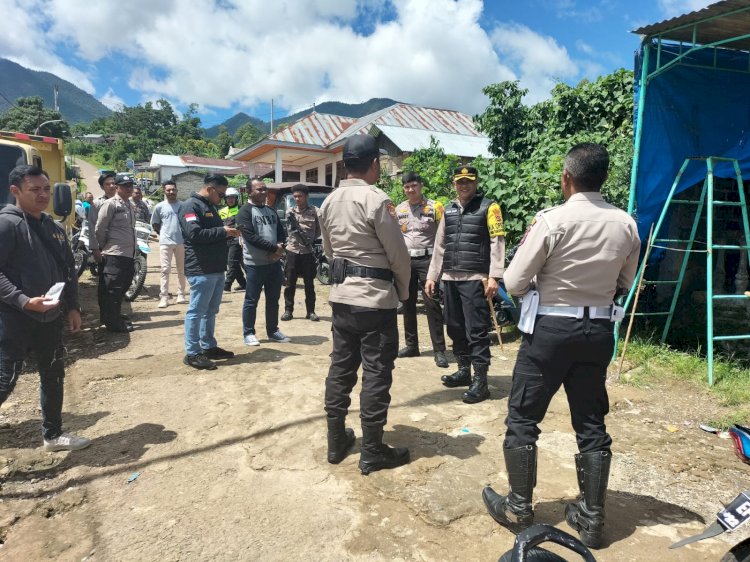 Pastikan PSU Aman: Kapolres Manggarai Pimpin Langsung Patroli.