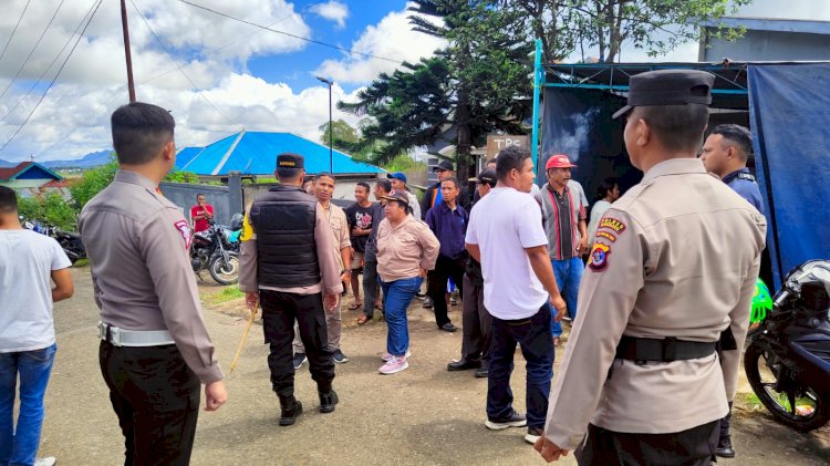 Pastikan PSU Aman: Kapolres Manggarai Pimpin Langsung Patroli.