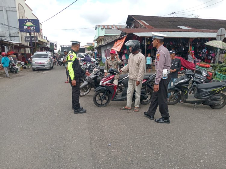 Patroli KRYD dan Pamturlalin di Ruteng: Sat. Lantas Polres Manggarai Gencar Himbau Keselamatan Lalu Lintas