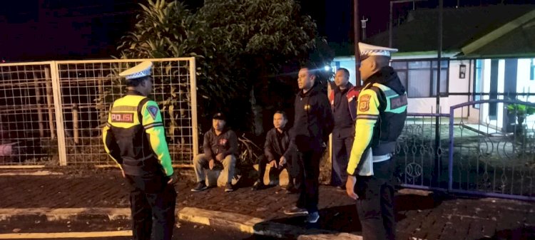 Satuan Lantas Polres Manggarai Himbau Masyarakat Patuhi Aturan Lalu Lintas