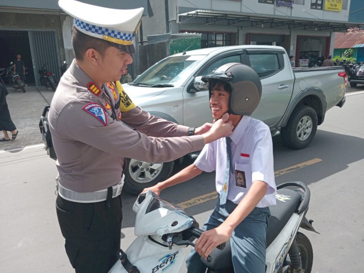 Polres Manggarai Gelar Ops Keselamatan Turangga 2024 di Kota Ruteng