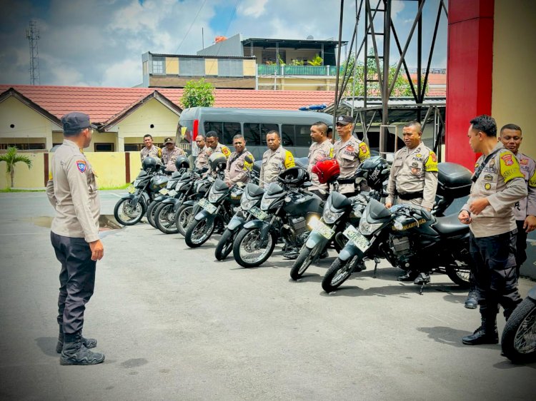 Buka Anev Bulanan Bhabinkamtibmas, Kapolres Manggarai Sampaikan Arahan Penting.