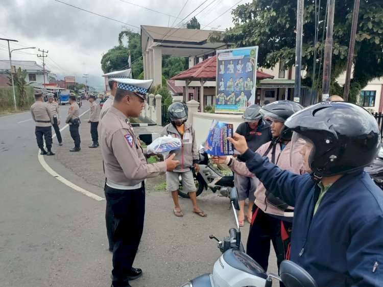 Polres Manggarai Gandeng Dishub, gelar Operasi Keselamatan Turangga 2024 di Kota Ruteng