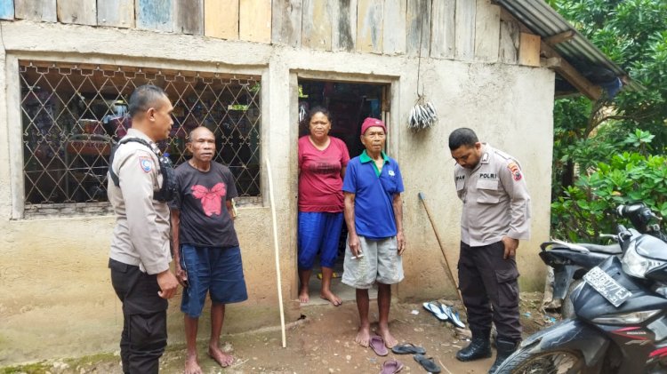 Harkamtibmas: Patroli dan Penggalangan oleh Anggota Piket Polsek Cibal