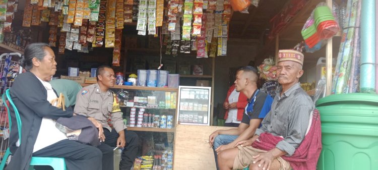 Bripka Selestinus Soro Himbau Warga Bangka Kenda Patuhi Aturan dan Waspadai Tindak Pidana