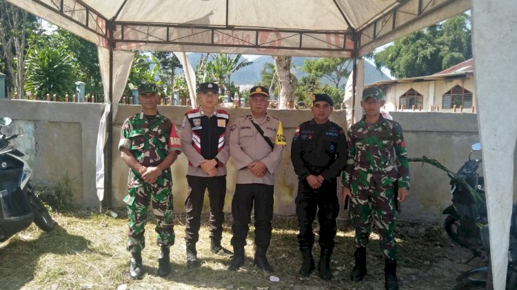 Operasi Samana Santa Turangga-2024: Polres Manggarai Kerahkan Personel Pengamanan Misa Minggu Palma