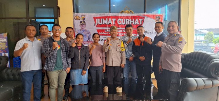 Jumat Curhat Polres Manggarai : Jalin Komunikasi dan Dialog Terbuka dengan Masyarakat