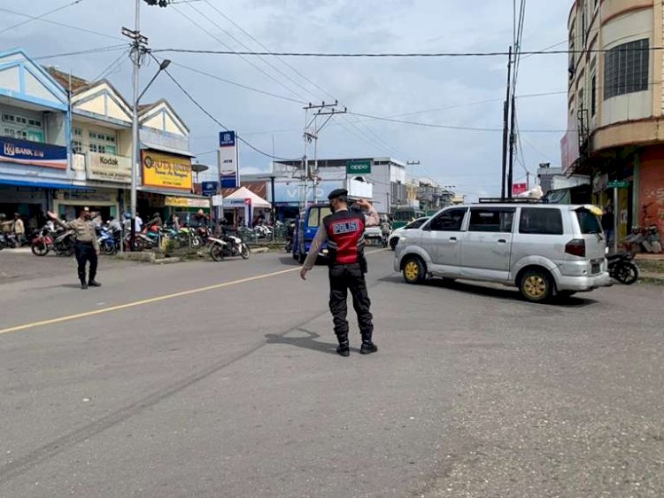 Patroli Samapta Polres Manggarai Tingkatkan Keamanan dan Kesejahteraan Masyarakat Ruteng