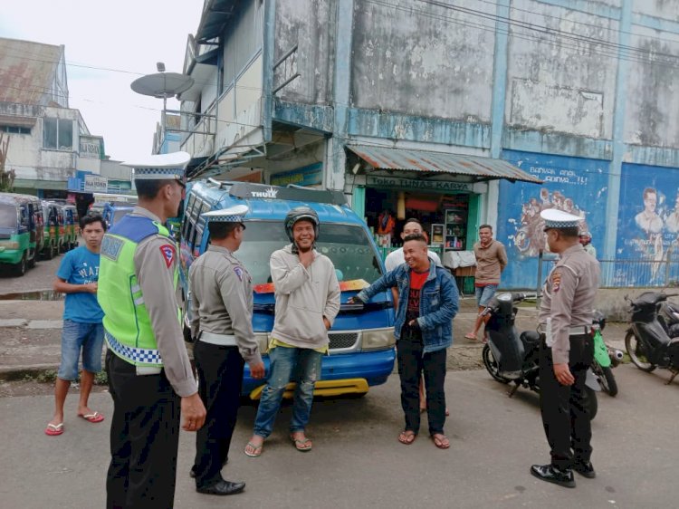 Patroli KRYD Sat Lantas Polres Manggarai: Himbau Keselamatan Berlalu Lintas