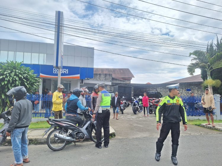 Patroli KRYD Sat Lantas Polres Manggarai Jamin Kamseltibcar Lantas di Ruteng