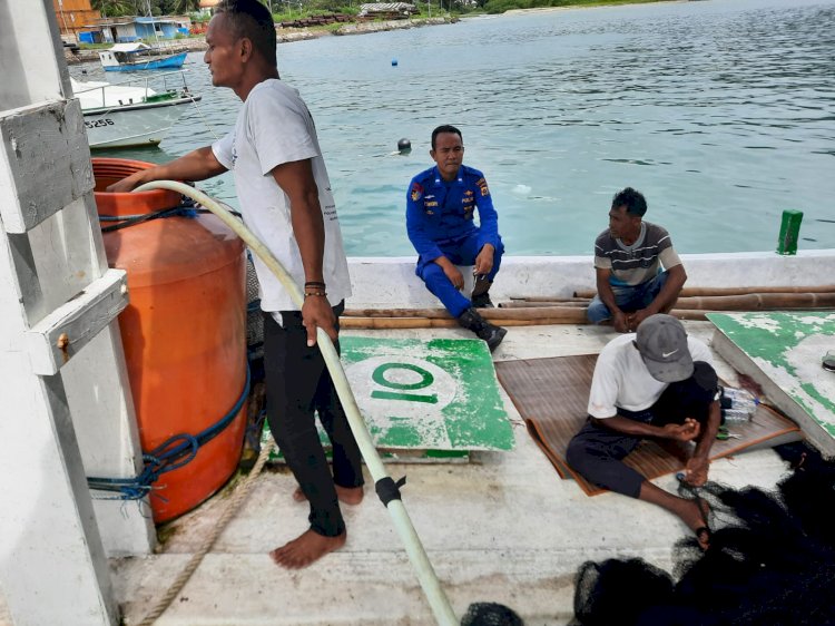 Satuan Polairud Polres Manggarai Gencar Patroli dan Sambang di Wilayah Pesisir