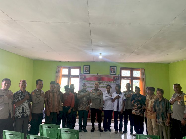 Polres Manggarai Gagas Pembentukan Polsubsektor Reok Barat Bersama Tokoh Masyarakat dan Pemerintah Setempat