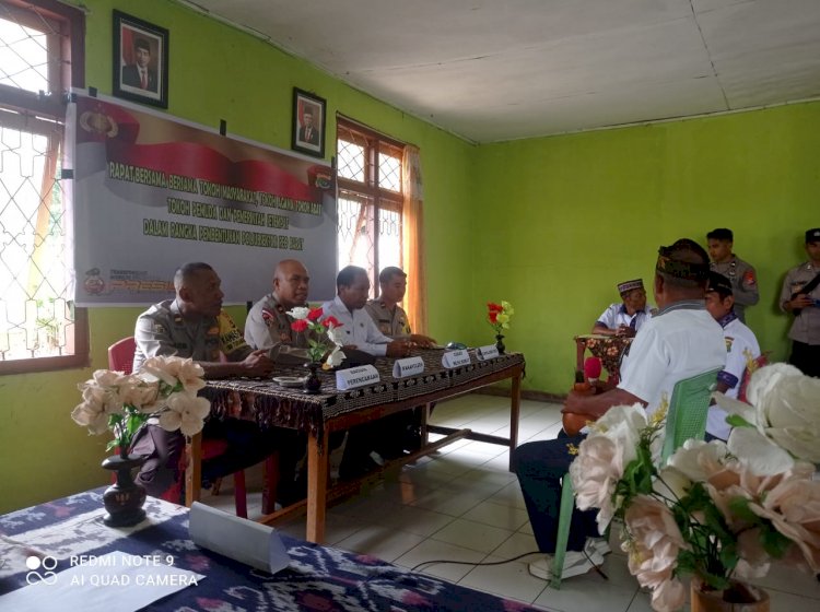 Polres Manggarai Gagas Pembentukan Polsubsektor Reok Barat Bersama Tokoh Masyarakat dan Pemerintah Setempat