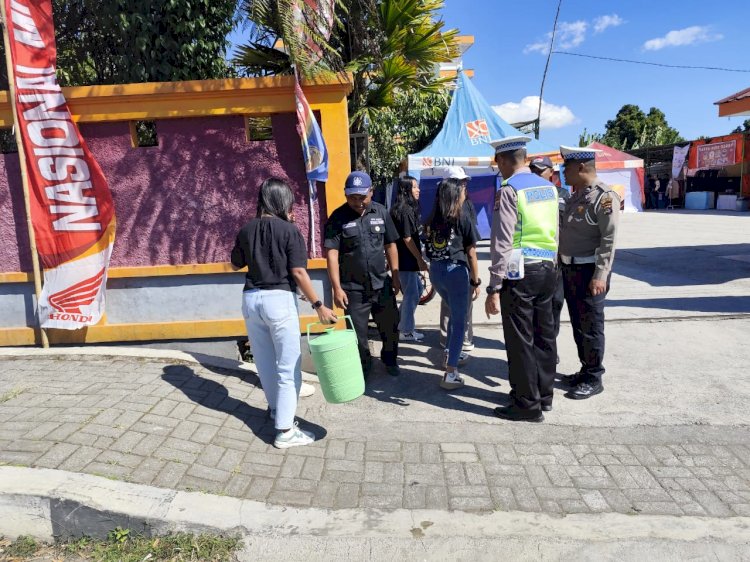 Tingkatkan Kamseltibcar Lantas di Ruteng, Sat. Lantas Polres Manggarai gelar Patroli KRYD