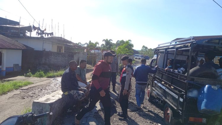 Patroli Kota Sat. Samapta Polres Manggarai Cegah Aksi Premanisme dan Jaga Ketertiban di Ruteng