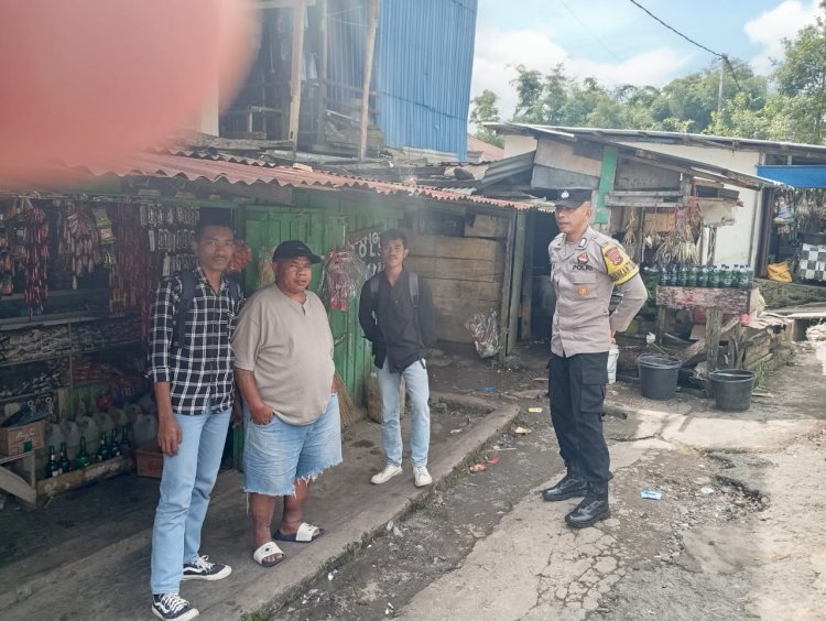 Sambangi Warga Binaan, Bhabinkamtibmas Kelurahan Watu Sampaikan Imbauan Kamtibmas