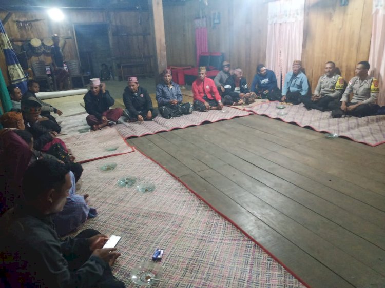 MEDIASI KASUS PENGANIAYAAN DI RUMAH GENDANG KAMPUNG KA BERLANGSUNG AMAN DAN KONDUKTIF