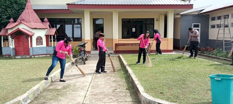 Polsek Cibal Gelar Bhakti Sosial Di Tempat Ibadah Dalam Rangka Hari Bhayangkara Ke-79 Tahun 2025