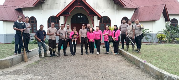 Polsek Cibal Gelar Bhakti Sosial Di Tempat Ibadah Dalam Rangka Hari Bhayangkara Ke-79 Tahun 2025