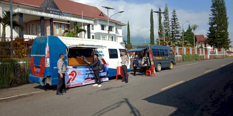 Dalam Semangat Pelayanan Polri, Polres Manggarai Gelar Pelayanan Perpanjangan Sim Dalam Rangka Hari Bhayangkara Ke-79