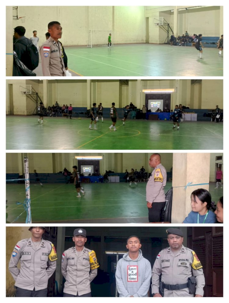 Pengamanan Turnamen Futsal