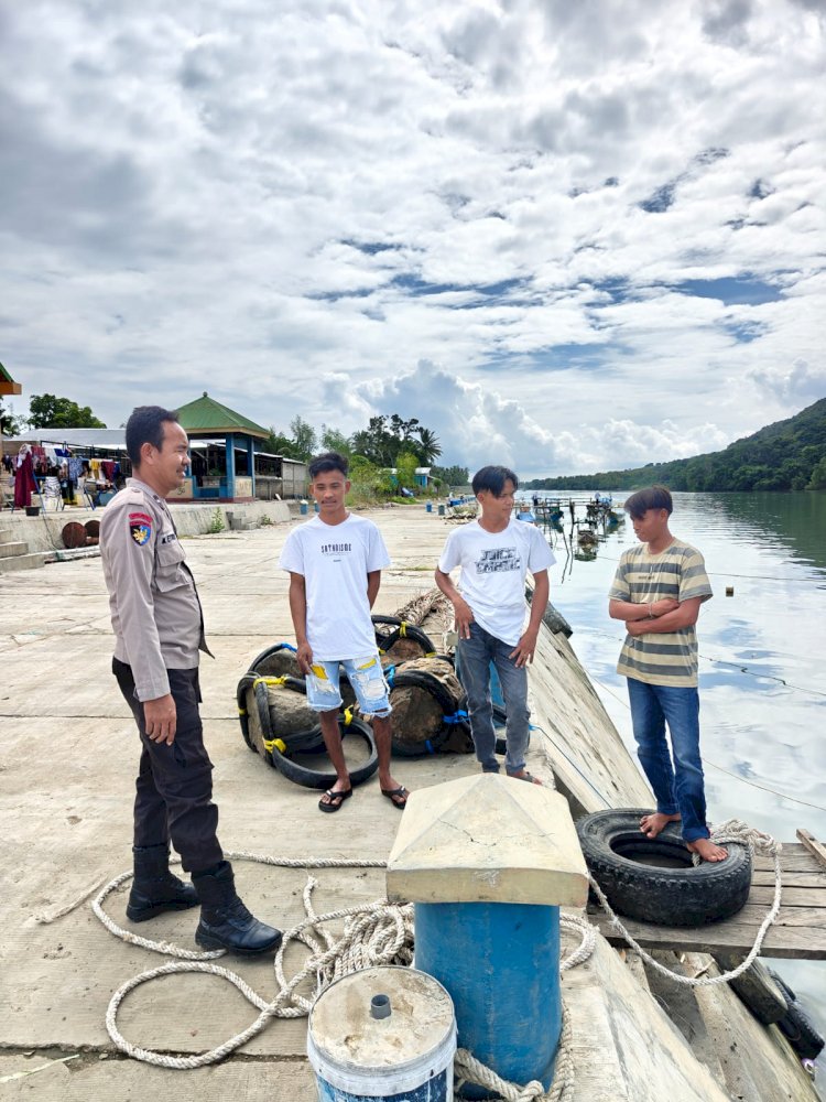 Polairud Polres Manggarai; Patrol Pesisir Tingkatkan Keselamatan Dan Kenyamanan Masyarakat