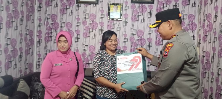 Gelar Anjangsana Warnai Peringatan Hari Bhayangkara Ke-79 Polres Manggarai