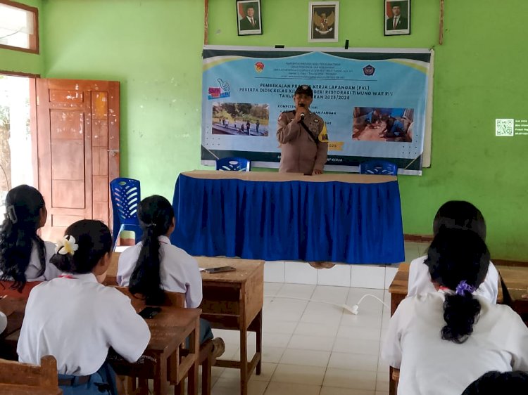 Peran Bhabinkamtibmas, Sosialisasi Dalam Menciptakan Lingkungan Sekolah Yang Aman